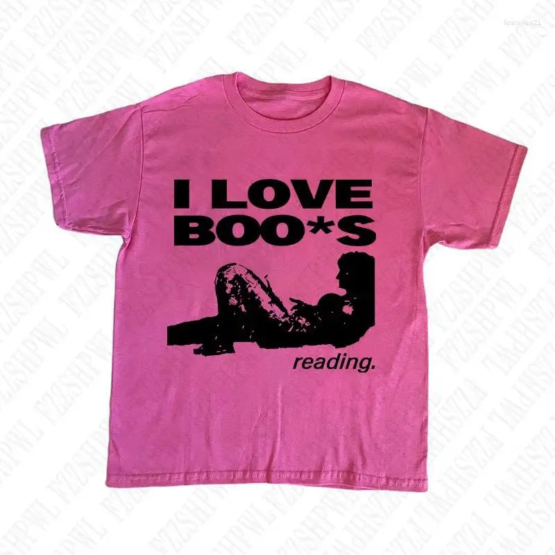 Short-sleeve T-shirt With A Punk Harajuku-style Graphic Print