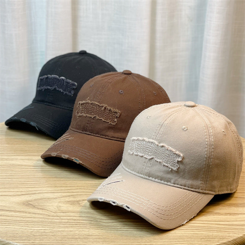 Cotton Sparkling Style Big Boss Baseball Hat