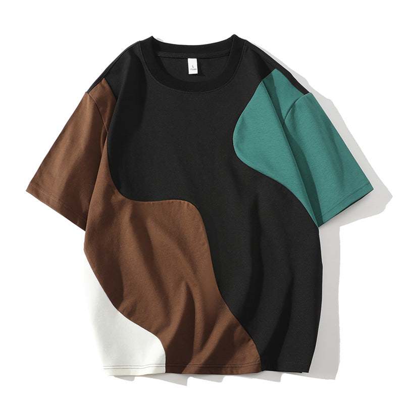 New Summer American-style Crew-neck Topbase Layer