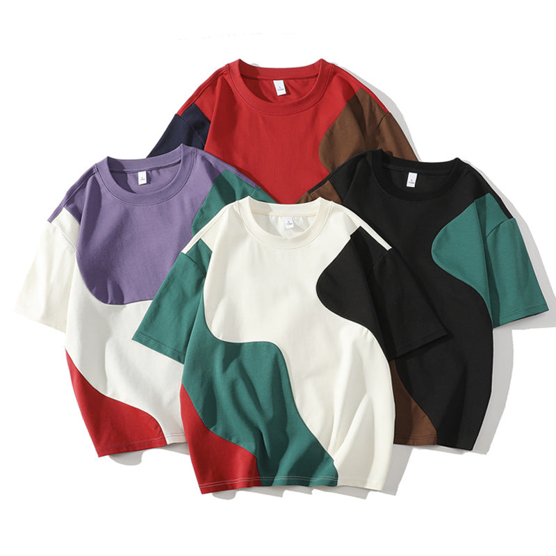 New Summer American-style Crew-neck Topbase Layer