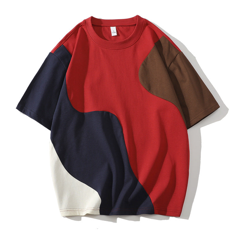 New Summer American-style Crew-neck Topbase Layer