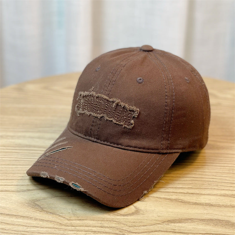 Cotton Sparkling Style Big Boss Baseball Hat