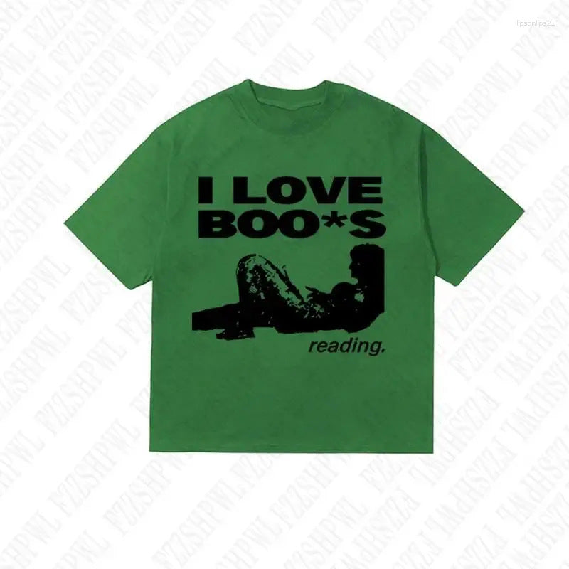 Short-sleeve T-shirt With A Punk Harajuku-style Graphic Print