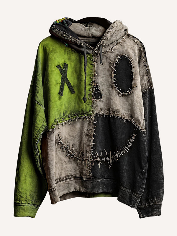 Fashion Casual Printed Polyester Sweater