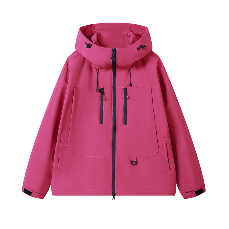 Dopamine Three-proof Outdoor Couple's Windbreaker
