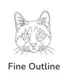 Fine Outline +$1.00