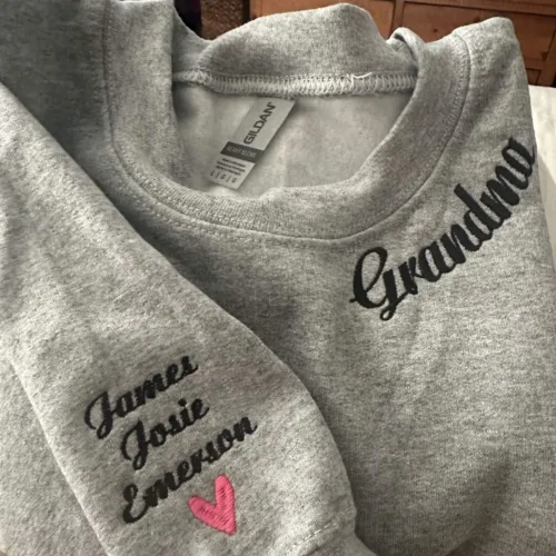 Personalized Gifts for Mama with Embroidered Sweatshirt or Hoodie - Image 9