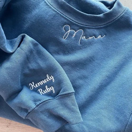 Personalized Gifts for Mama with Embroidered Sweatshirt or Hoodie - Image 10