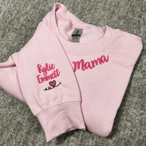 Personalized Gifts for Mama with Embroidered Sweatshirt or Hoodie - Image 8