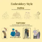 Matching Sweatshirt for Couples Custom Embroidered Sweaters - Image 8