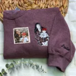 Personalized Mom Photo Sweatshirt or Hoodie - Embroidered - Image 11