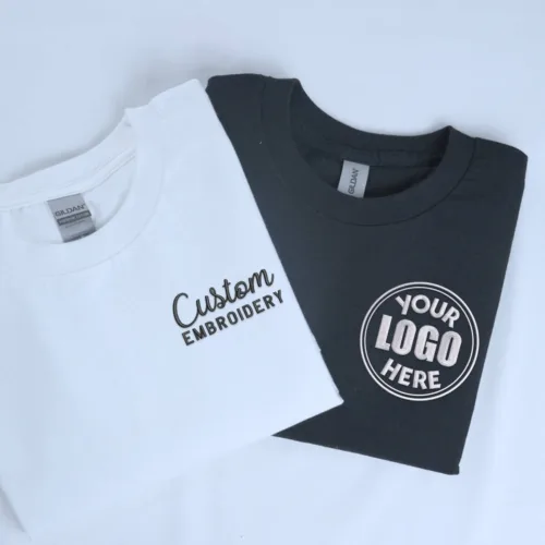 Custom Embroidered T-Shirt with Your Photo, Logo or Any Text - Image 6