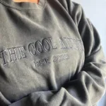 Auntie Sweatshirt - Cool Aunt Club Embroidered Sweatshirt