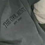 Auntie Sweatshirt - Cool Aunt Club Embroidered Sweatshirt - Image 5