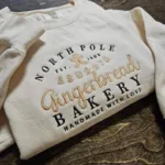 Christmas Gingerbread Bakery crewneck sweatshirt - Image 4