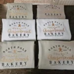 Christmas Gingerbread Bakery crewneck sweatshirt - Image 3