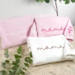 Custom Embroidered Mama Sweatshirt With Names