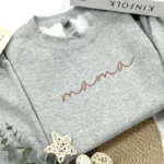 Custom Embroidered Mama Sweatshirt With Names - Image 6