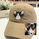 Personalized Embroidered Cat Hat, Custom Dog Hat, Custom Hat Vintage Baseball - Image 7