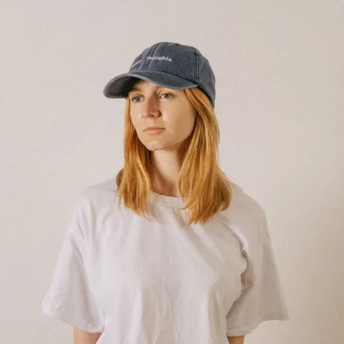 Personalised Vintage Cap - Custom Embroidered Unisex Cotton Dad Hat with Personalized Text - Image 3