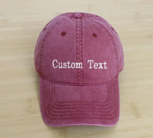 Personalized Embroidered Hat, Custom Text, Custom Logo, Custom Your Image - Image 7