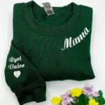 Personalized Gifts for Mama with Embroidered Sweatshirt or Hoodie - Image 8