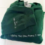 Embroidered Handwriting Sweatshirt - Image 6