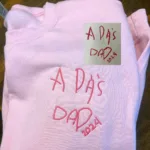 Embroidered Handwriting Sweatshirt - Image 10