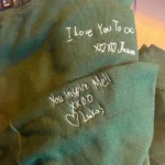 Embroidered Handwriting Sweatshirt - Image 3