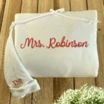 Custom Mrs Sweatshirt Embroidered - Image 8
