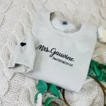 Custom Mrs Sweatshirt Embroidered - Image 6
