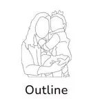Fine Outline +$1.00