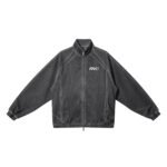 Unisex Vintage Wash Full Zip Mesh Jacket