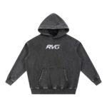 Snow Wash Fleece Oversize Hoodie